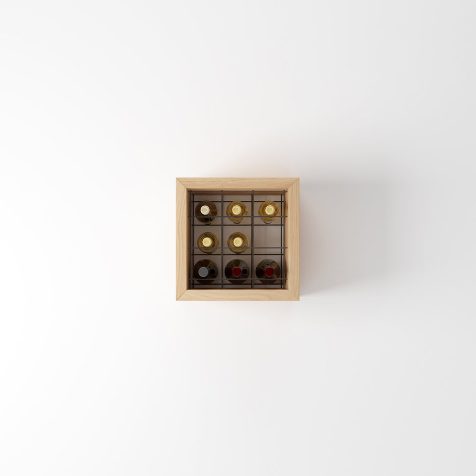 portabottiglie da parete design