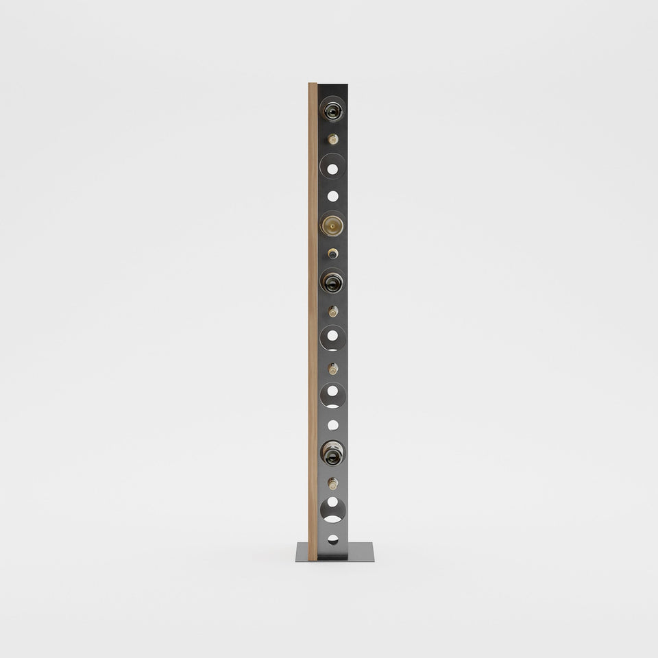 portabottiglie verticale