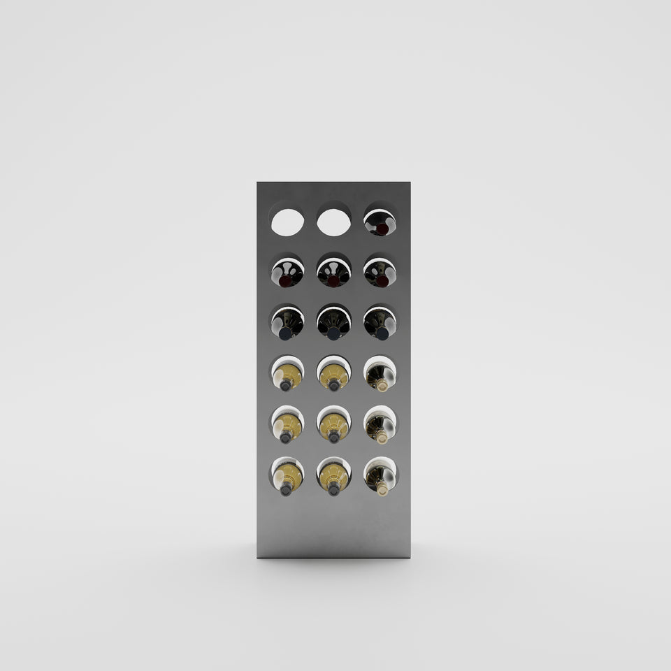 Portabottiglie design in ferro