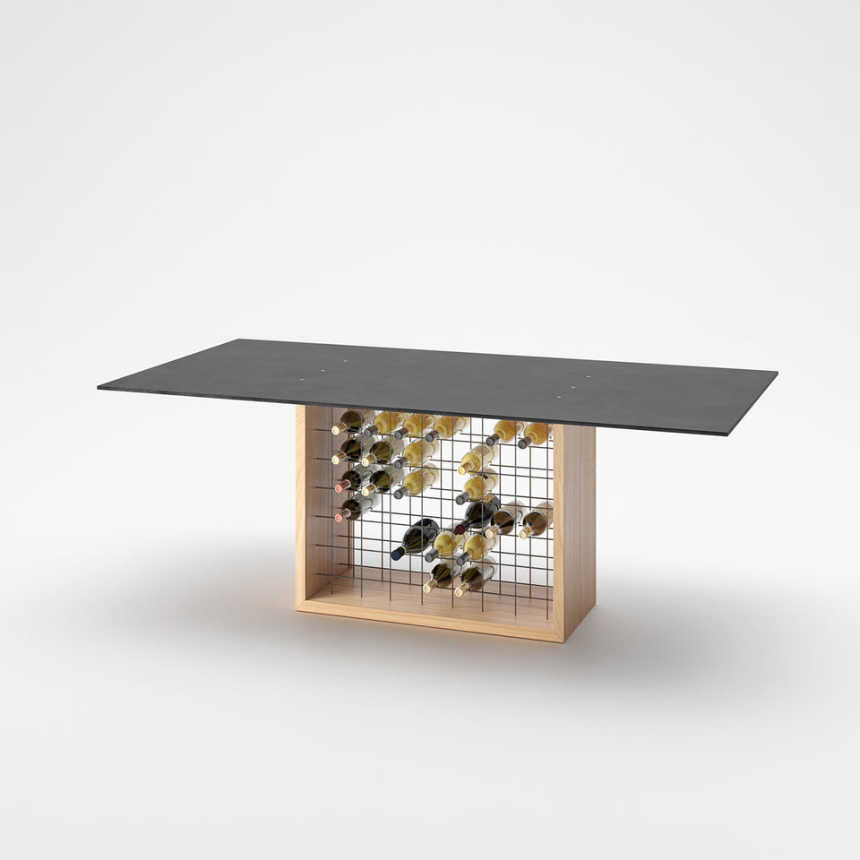 Tavolo in ferro e legno