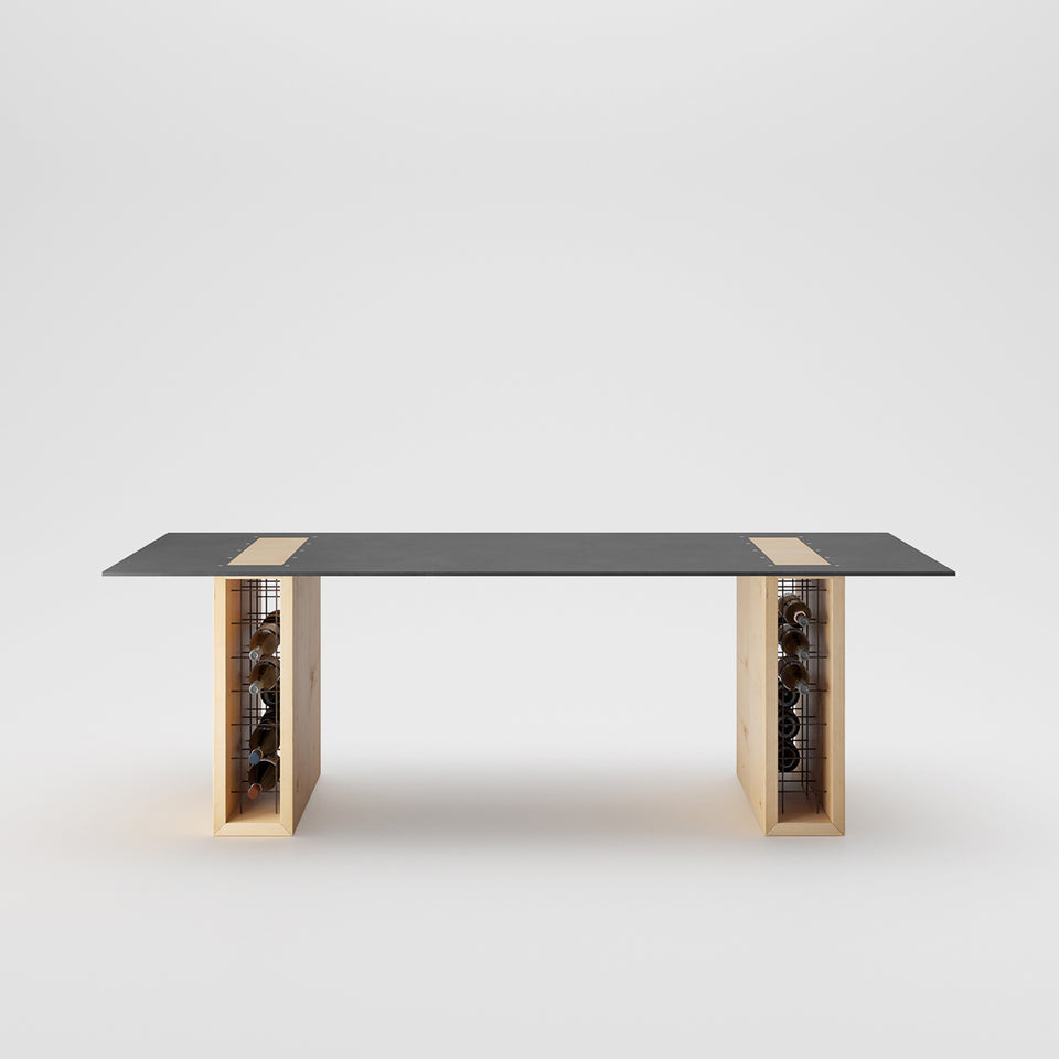 tavoli in ferro e legno