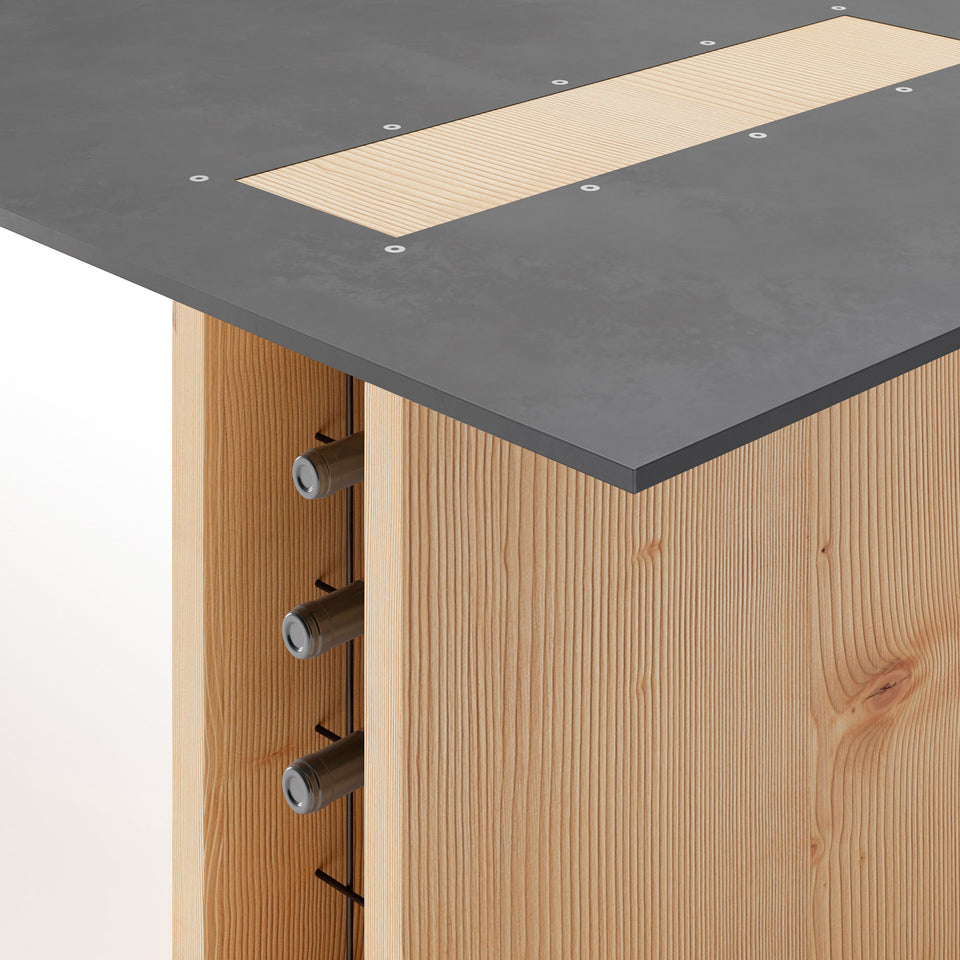 Tavolo da Cucina in stile Industriale